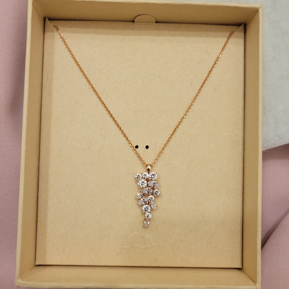 Chloe + Isabel Gold Necklace with Crystal Accents